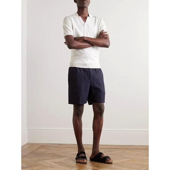 ORLEBAR BROWN Other - NEW ORLEBAR BROWN horton stripe cotton polo shirt - plus in white sand